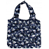 Albi Original Handtasche Blaue Blume, kann bis zu 10 kg tragen, 45 x 65 cm