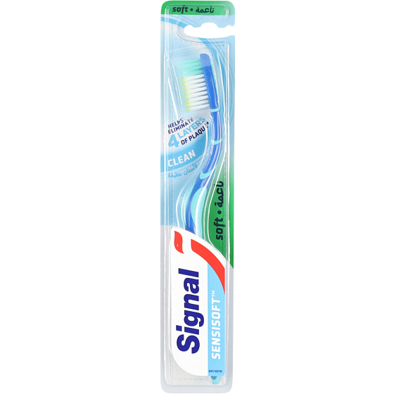 Signal Sensisoft Clean weiche Zahnbürste 1 Stück verschiedene Farben