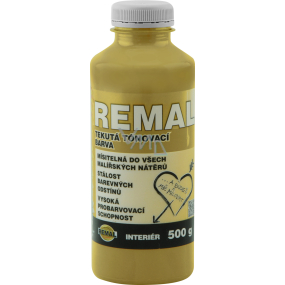 REMAL tónovací barva, 0670 okrová, 500 g REMAL tónovací barva, 0670 okrová, 500 g