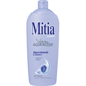 Mitia Aqua Active Flüssigseife, Nachfüllung, 1 l