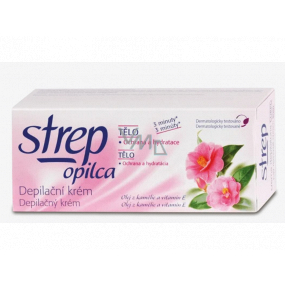 Opilca Strep Haarentfernungscreme Kamelienöl und Vitamin E 100ml