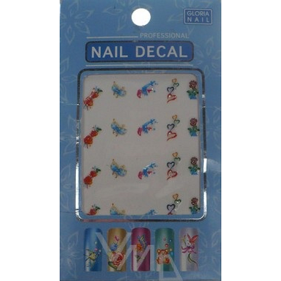 Absolute Cosmetics Nail Decal Gloria Nail Decals 1 Blatt