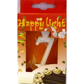 Happy Light Cake Kerze Nummer 7 in einer Box