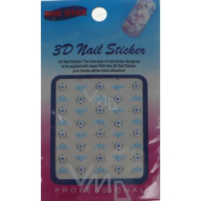 Nagelsticker 3D Nagelsticker 1 Blatt KU 13137