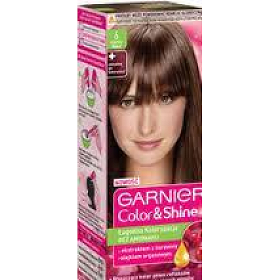 Garnier Color & Shine Haarfarbe 6.0 sehr hellbraun