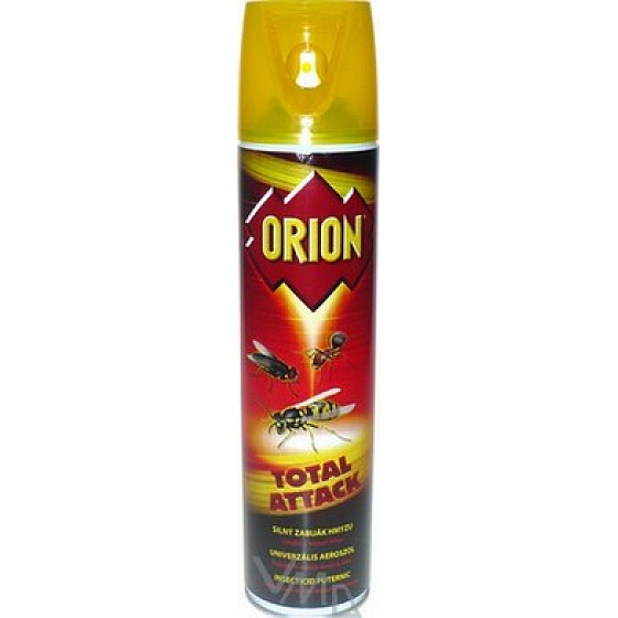 Orion Total Attack mächtiger Insektenvernichter fliegendes und kriechendes Insektenspray 400 ml