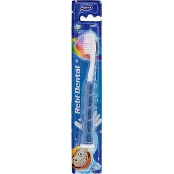 Rebi Dental Zahnbürste Verschiedene Farben für Kinder Soft 1 Stück