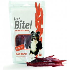 Brit Lets Bite Duck Filets Ergänzungsfutter für Hunde 80 g