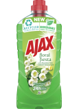 Ajax für Böden und Oberflächen Floral Fiesta Frühjahrsblumen universelles Reinigungsmittel, Maiglöckchen, 1 l