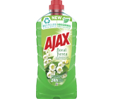 Ajax für Böden und Oberflächen Floral Fiesta Frühjahrsblumen universelles Reinigungsmittel, Maiglöckchen, 1 l