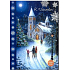 Albi Shining Grußkarte für Weihnachten Mitternacht 14,8 x 21 cm
