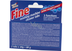 Well Done Fine Tabletten zur Maschinenreinigung 2 x 40 g