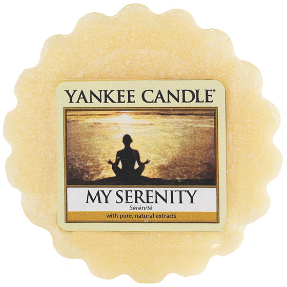 Yankee Candle My Serenity - Mein inneres ruhiges Duftwachs für Duftlampe 22 g
