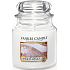 Yankee Candle Angels Wings - Duftkerze mit Engelsflügeln Klassisches mittleres Glas 411 g