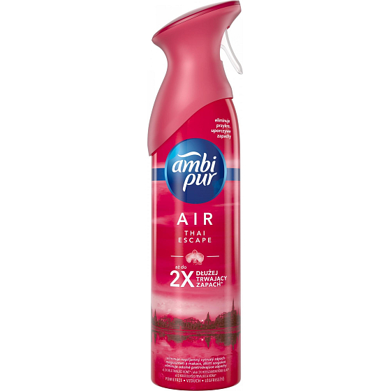 Ambi Pur Air Thai Escape 2 x länger anhaltender Duft Lufterfrischer Spray 300 ml
