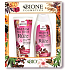 Bione Cosmetics Rose Körperlotion 500 ml + Handbalsam 205 ml, Kosmetikset
