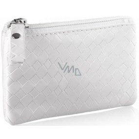 Diva & Nice Cosmetic Handtasche Weiß 11,5 x 8 x 0,5 cm 50061