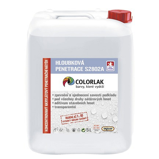 Colorlak S 2802 Eine tief eindringende Beschichtung 5 l