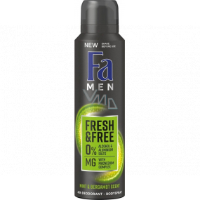 Fa Men Fresh & Free Mint & Bergamotte 48H Deodorant Spray für Männer 150 ml