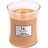 WoodWick Golden Milk - Goldene Milchduftkerze mit Holzdocht und Glasdeckel Medium 275 g