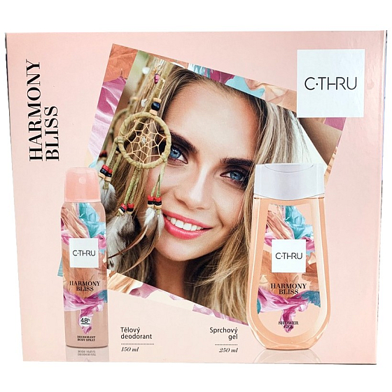 C-Thru Harmony Bliss Deospray 150 ml + Duschgel 250 ml, Kosmetikset 2021