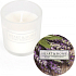 Heart & Home Lavendel und Salbei Sojaduft-Votivkerze im Glas Brenndauer bis zu 15 Stunden 5,8 x 5 cm