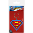 Degen Merch Superman Gummi Schlüsselanhänger 5 x 4 cm