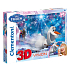 Clementoni Puzzle 3D Disney Ice Kingdom 104 Teile, empfohlen ab 6 Jahren