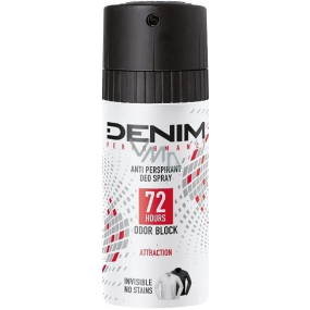 Denim Attraction Antitranspirant Deodorant Spray für Männer 150 ml
