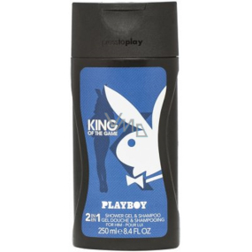 Playboy King of the Game 2in1 Shampoo und Duschgel für Männer 250 ml