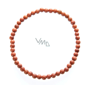 Goldstein Gold elastisches Armband 4/19 cm, Stein des Ehrgeizes Goldstein Gold elastisches Armband 4/19 cm, Stein des Ehrgeizes