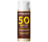 Dermacol Sun SPF50 Getöntes Gesichtsfluid 50 ml