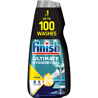 Finish Ultimate Gel Geschirrspüler Duo Zitrone 2 x 1 l