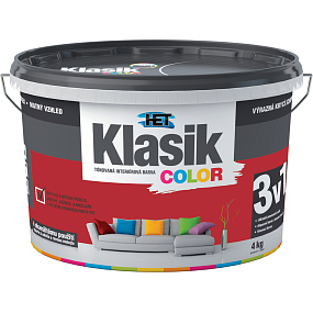 Het Klasik Color Malerfarbe, 0897 Weinfarben, 4 kg