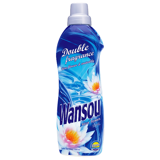 Wansou Double Fragrance Aqua Flowers Weichspüler konzentriert 2 l = 8 l