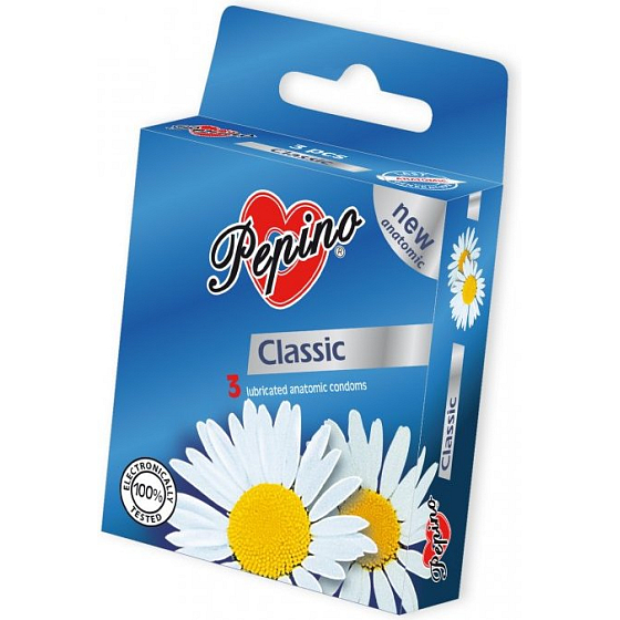Pepino Classic Naturlatex Kondom 3 Stück