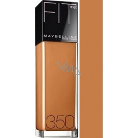 Maybelline Fit Me! Flüssiges Foundantion SPF18 Makeup 350 Karamell 30 ml