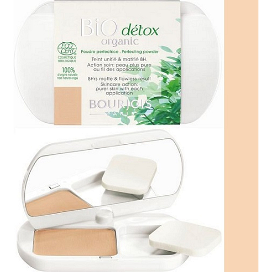 Bourjois Bio Détox Bio-Perfektionspulver Kompaktpulver 51 Vanille Clair 9 g