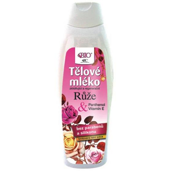 Bione Cosmetics Rose & Panthenol Allantoin pflegende Körperlotion 500 ml