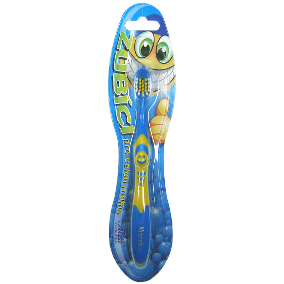 Nekupto Zubíci Zahnbürste für Kinder namens Marek soft 1 Stück