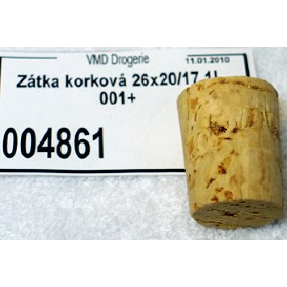 Korkenverschluss 26 x 20 x 17 mm 1l