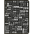 Albi Diary 2018 wöchentlich Schwarz mit Jahr 12,5 cm × 17 cm × 1,1 cm