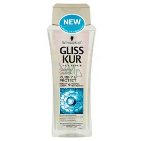 Gliss Kur Purify & Protect Regenerierendes Haarshampoo 250 ml