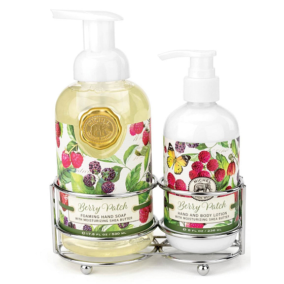Michel Design Works Forestry schäumende Flüssigseife 530 ml + Hand- und Körperlotion 236 ml Handpflegekosmetik