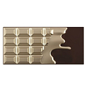 I Heart Revolution Schokolade Lidschatten-Palette Goldschokolade 22 g
