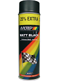 Motip 04006 Spray, universelle Autolack, schwarz matt, 500 ml