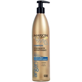 Marion Professional Intensive Strengthening Argan Oil stark stärkendes Shampoo für schwaches Haar mit Neigung zum Ausfallen 400 g