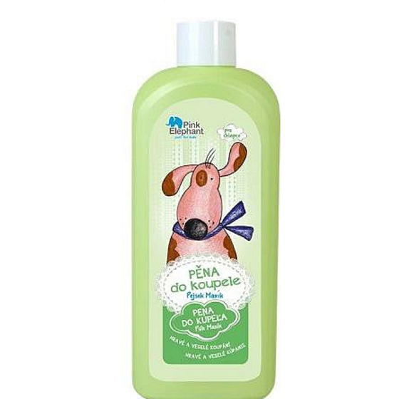 Pink Elephant Dog Maxík Badeschaum mit Panthenol für Kinder 500 ml