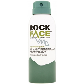 RockFace Hypo Allergenes 48h Antitranspirant Deodorant Spray für Männer mit empfindlicher Haut 150 ml