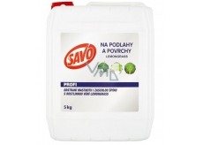 Savo Profi Fußböden und Oberflächen Zitronengras-Desinfektionsreiniger zur täglichen Reinigung von Oberflächen 5 kg